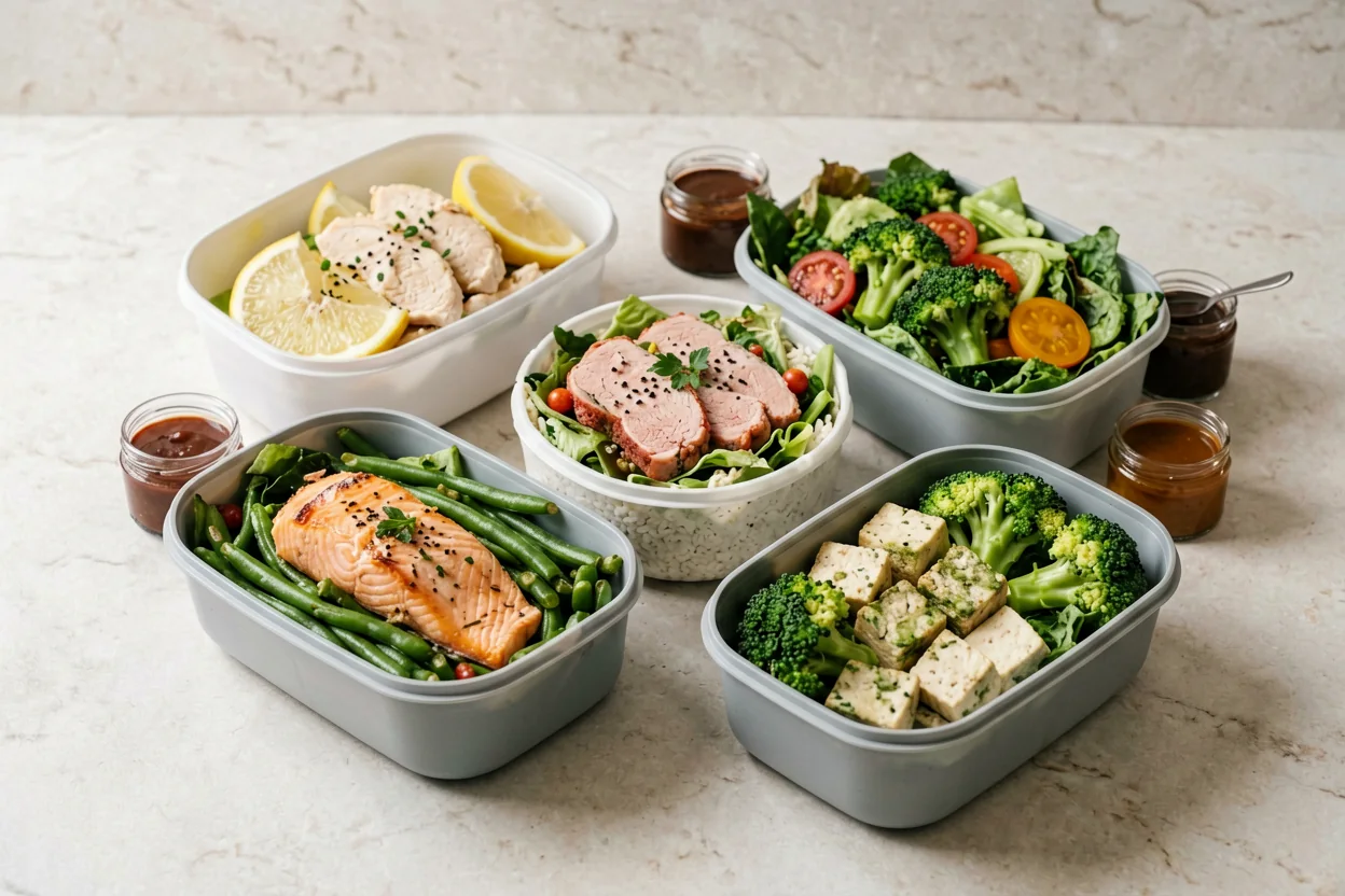 High Protein Low Carb Meal Prep for Weight Loss